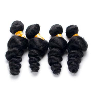 Virgin Brazilian Hair Weave 200g/ 4 Bundles Loose Wave Human Hair Extensions