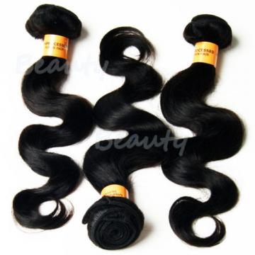 Brazilian 7A Virgin Human Hair 100% Unprocessed Body Wave Hair 3 Bundles/300g