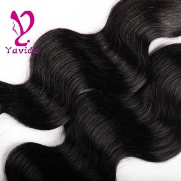 7A Body Wave 100% Virgin Brazilian Human Hair Extension Weft 3 Bundle/300g