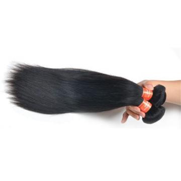 Brazilian Straight  1PC/50g 100% Unprocessed Virgin Hair Extension Human Weave