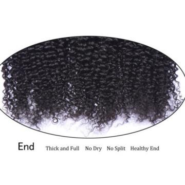 100% Virgin Hair Weave 50g 1 Bundles Brazilian Kinky Curly Human Hair Extensions