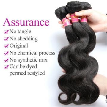 Brazilian Virgin Hair Body Wave 4 Bundles Cheap 8A Human Hair Weave Extension