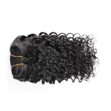 1 Bundle Weave Human Hair Deep Wave Virgin Curls Brazilian Human Hair Extensions