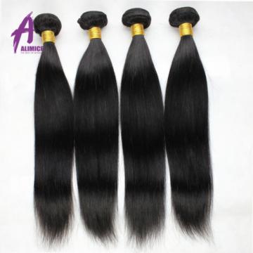 4Bundles Brazilian Virgin Hair Human Hair Extensions Weave 400g Double Weft 8A