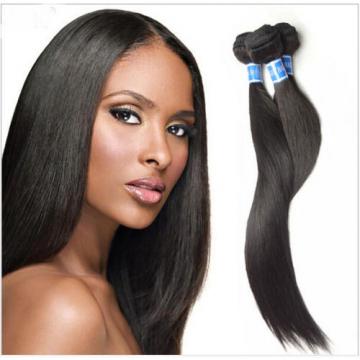 3 Bundles 100% Unprocessed Brazilian Virgin Hair Straight Human Hair Extensions