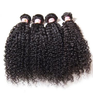 Brazilian 7A Kinky Curly Virgin Hair Human Hair Extensions 200g/4 Bundles