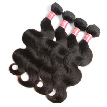 4 bundles 10&#034;/200g 8A Brazilian Body Wave Human Virgin Hair Weave Extension