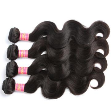 4 bundles 10&#034;/200g 8A Brazilian Body Wave Human Virgin Hair Weave Extension