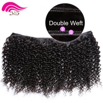 1 Bundles Virgin 100% Brazilian Kinky Curly Hair Weave Human Hair Extension Weft