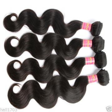 4 Bundles 18 18 20 20inch Brazilian Body Wave 8A Unprocessed Virgin Hair Weave