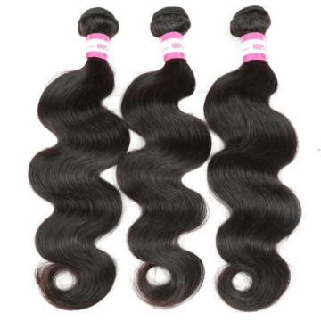 3 Bundles Virgin Hair Products 100% Unprocessed Brazilian Body Wave Human Hair