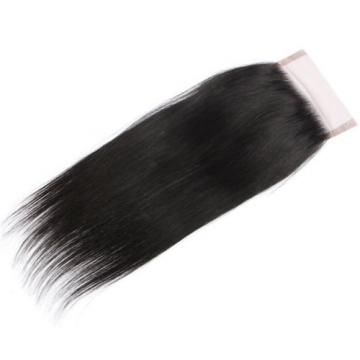 Brazilian Straight Closure20inch,130% Density,Hand Tied Lace Closure Virgin Hair