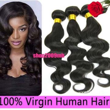 Brazilian Body Wave 3 Bundles of Virgin Hair Sale 100% Unprocessed Human Hair