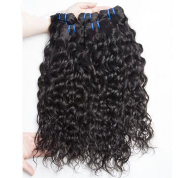 3 Bundle 150g Virgin 100% Brazilian Natural Wave Hair Weave Human Hair Extension
