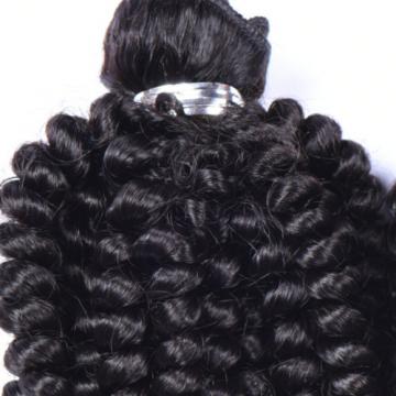 3 Bundles Virgin Brazilian Curl Human Hair Weave Loose Wave Hair Extensions Weft