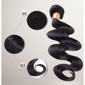 Unprocessed 1 Bundle TOP Virgin Brazilian Human Remy Hair Weave Body Wave 50g