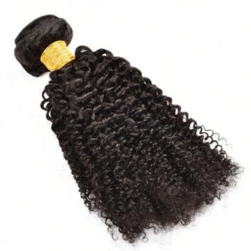 1 Bundle Brazilian Kinky Curly Virgin Hair Curly Weave Human Hair Natural Black