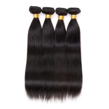 4Bundles/200g 7A Unprocessed Virgin Peruvian Straight Hair Extension Human Weave