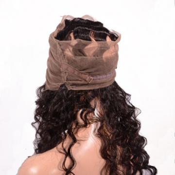 Peruvian Virgin Human Hair 360 Lace Frontal Closure Deep Wave Full Lace Closures