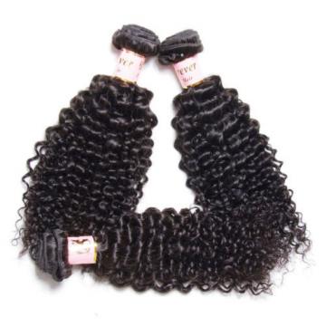 3PCS/300g Unprocessed Peruvian 7A Curly Virgin Hair Human Hair Extensions