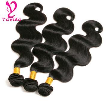 3 Bundles 300g Body Wave 7A Virgin Peruvian Human Hair Weft Hair Extensions