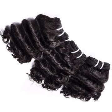 8 in. Virgin Brazilian/Peruvian/Indian Human Hair Extension Deep Curly 3 Bundles