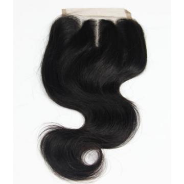 Peruvian Virgin Hair Lace Closure 8&#034;-24&#034; Human Hair 4x4 Middle/Free/Three Part