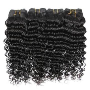 4 bundles Peruvian Virgin Remy Hair Deep Wave Human Hair Weave Extensions