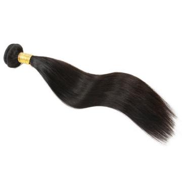 7A Peruvian Virgin Straight Hair Wefts Human Remy Silky Hair Wavy Bundles 20&#034;