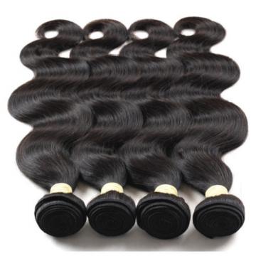 Unprocessed Peruvian Human Hair Bundles 400g Body Wave Virgin Hair Grade 7A Sale
