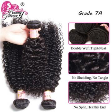 7A Brazilian/Malaysian/Peruvian curly Virgin hair 1/3 Bundles Human Hair Weaves