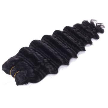 1 Bundles 50g Unprocessed Virgin Peruvian Deep wave Human Hair Extension