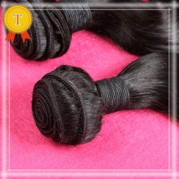 Peruvian Virgin Hair 8A Grade 3 Bundles With Silk Base Closure Body Wave Hair