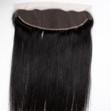 PERUVIAN BLEACHED KNOTS VIRGIN HUMAN HAIR 13X4 LACE FRONTAL FREE/TWO/THREE PART