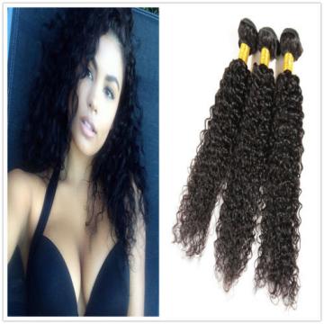 7A Peruvian Virgin Human Hair Wefts Kinky Curly Hair Extensions 300G 18"+20"+22"