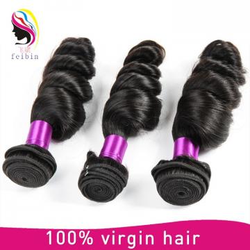 natural malaysia hair extensions loose wave wholesale 7A grade human hair extension