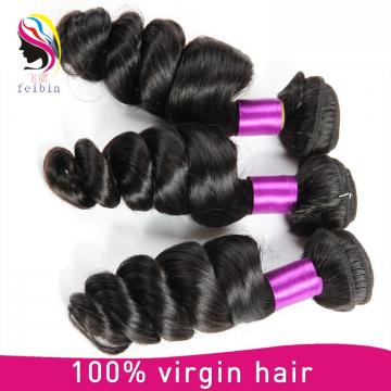 natural malaysia hair extensions loose wave wholesale 7A grade human hair extension