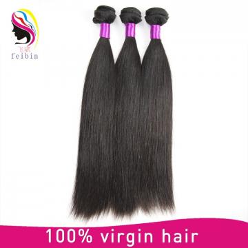 virgin peruvian hair extension straight hair no tangle no shed natural hair