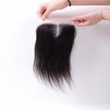 4 x4 Lace Closure 6A Unprocessed Brazilian Virgin straight Human Hair Extensions
