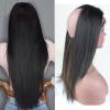 Brazilian Virgin Hair 22x4inch 360 Lace Band Frontal Back Closure Straight