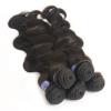 Brazilian Virgin Body Wave Weave Weft 100% Human Hair Wavy 3 Bundles/150g total