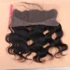 Brazilian Virgin Human Hair Body Wave 13*4 Lace Frontal Closure With 2/3 Bundles