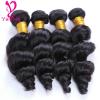 7A Brazilian Virgin Hair Weave Loose Wave Human Hair Extensions 4 Bundles 400g