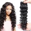 1 Bundle Weave Human Hair Deep Wave Virgin Curls Brazilian Human Hair Extensions