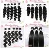 Virgin Brazilian Remy Human Hair Extensions Wefts Unprocessed Real Human Hair