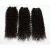 3 Bundles/150g Kinky Curly 100% Brazilian Virgin Human Hair Extension Weave Weft