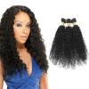 3 Bundles 150g Virgin 100% Brazilian Kinky Curly Hair Weave Human Hair Extension #1 small image