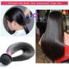 Brazilian Virgin Remy Human Hair Extensions Weave Straight 4 Bundle Weaving 200G #5 small image