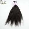 150g/3 Bundles Brazilian Kinky Straight Human Hair Extension 6A Virgin Hair Weft