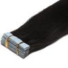 grade 8A Double Drawn 100% Brazilian Virgin Remy Tape In Human Hair Extensions #4 small image